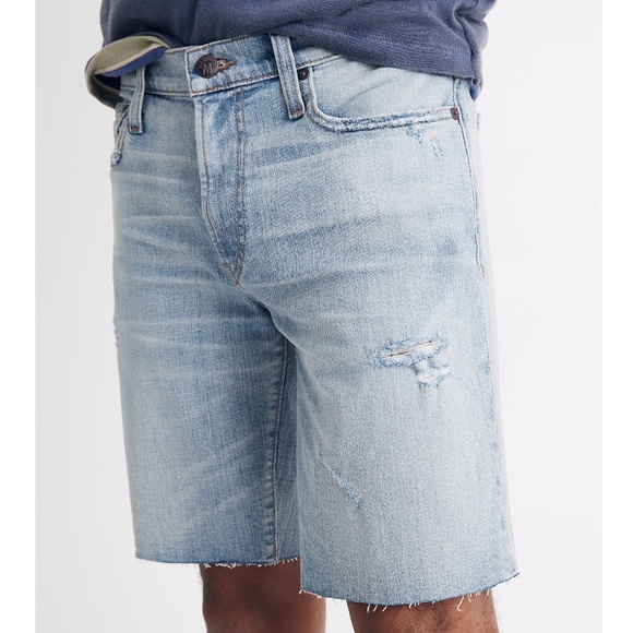 NWT Madewell 9" Denim Shorts in Hamlyn Wash 30